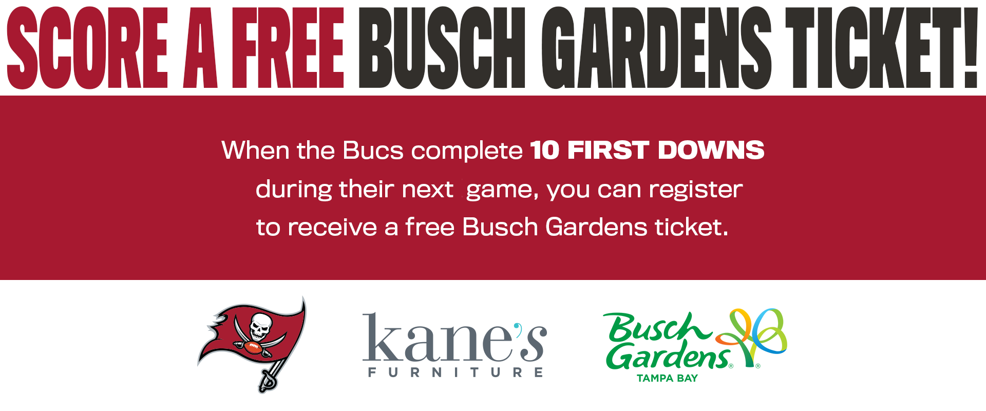 Bucs And Kane's Furniture Team Up For Gamedays